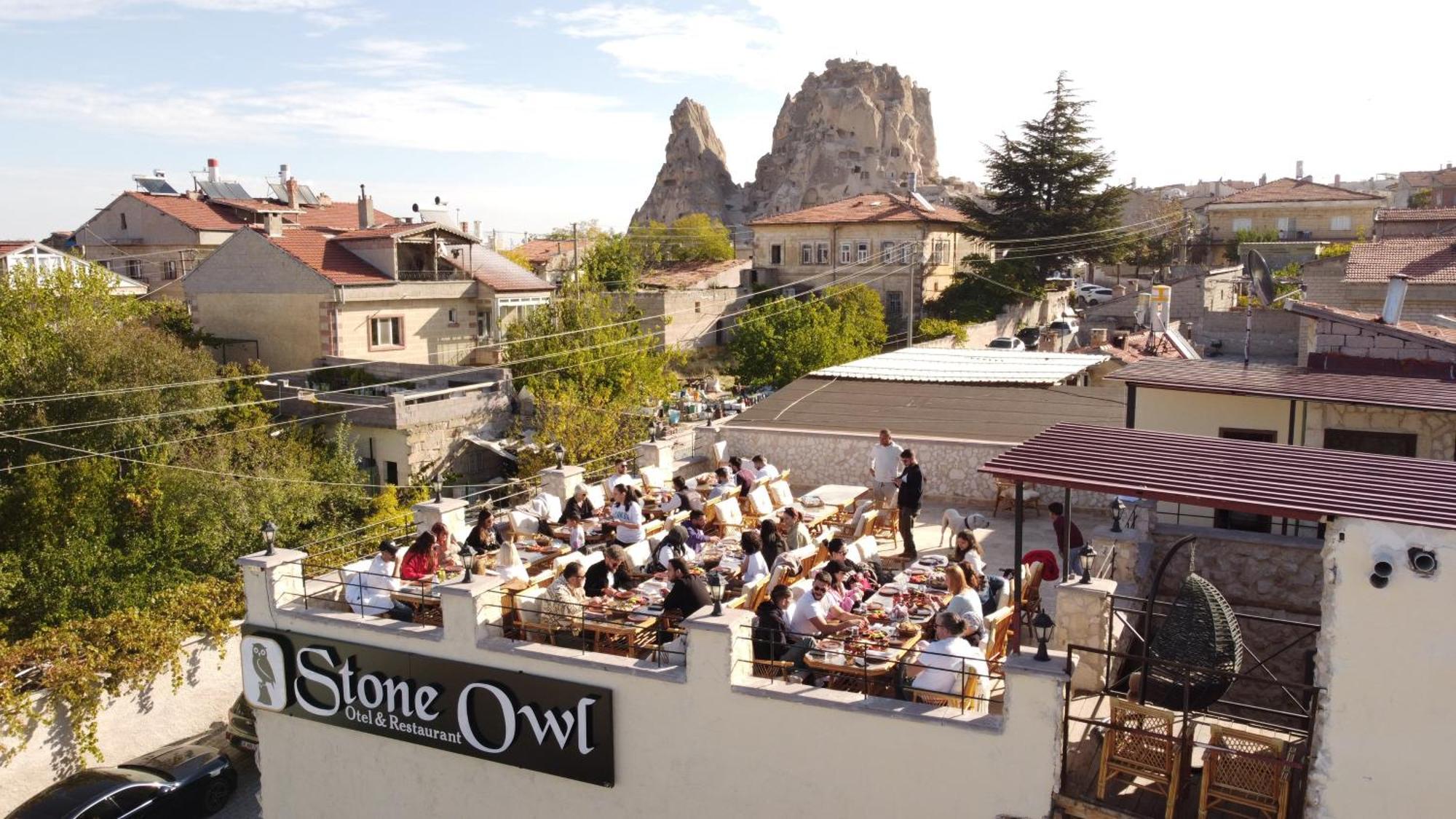 Stone Owl Otel & Restaurant Uçhisar Zewnętrze zdjęcie