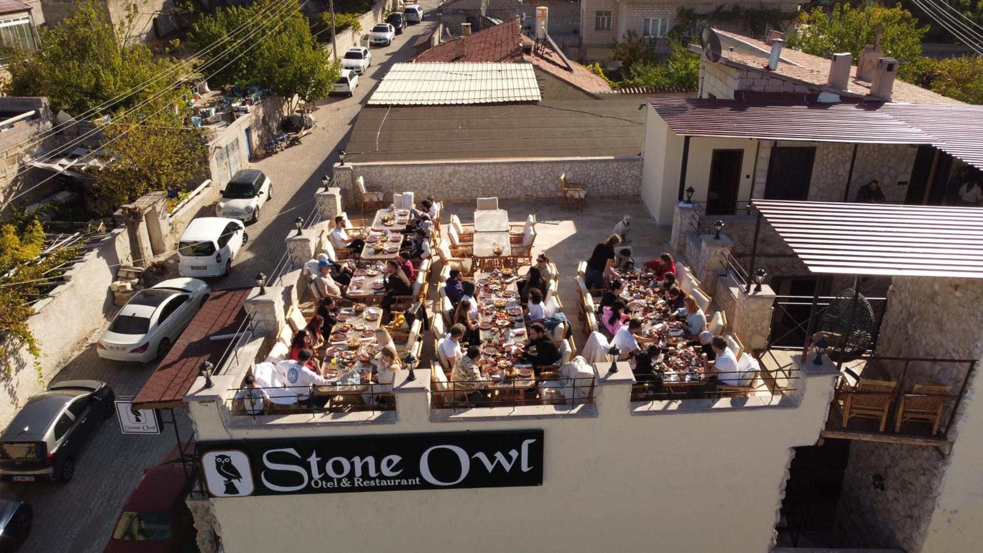 Stone Owl Otel & Restaurant Uçhisar Zewnętrze zdjęcie