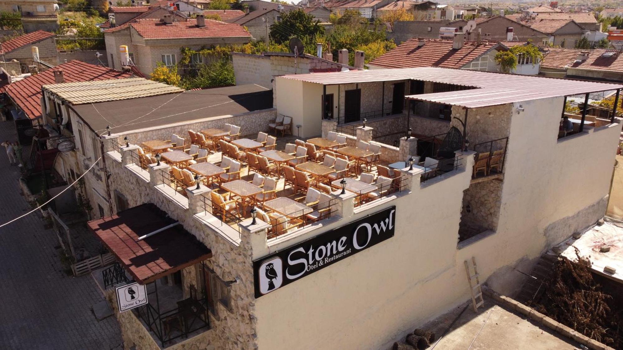 Stone Owl Otel & Restaurant Uçhisar Zewnętrze zdjęcie